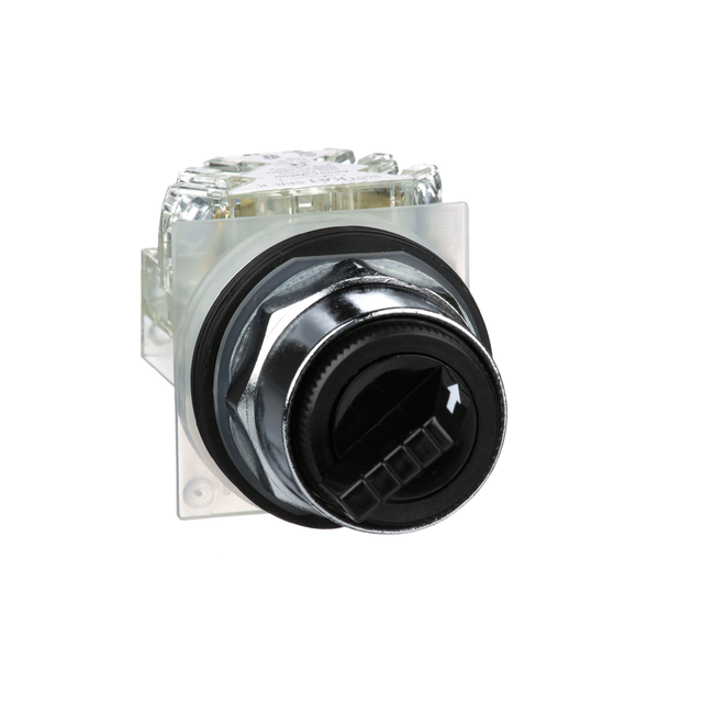 Harmony 9001K Przełącznik 2 położeniowy czarny stabilny E cam metalowy 1NO + 1NC 9001KS11BH13 Schneider