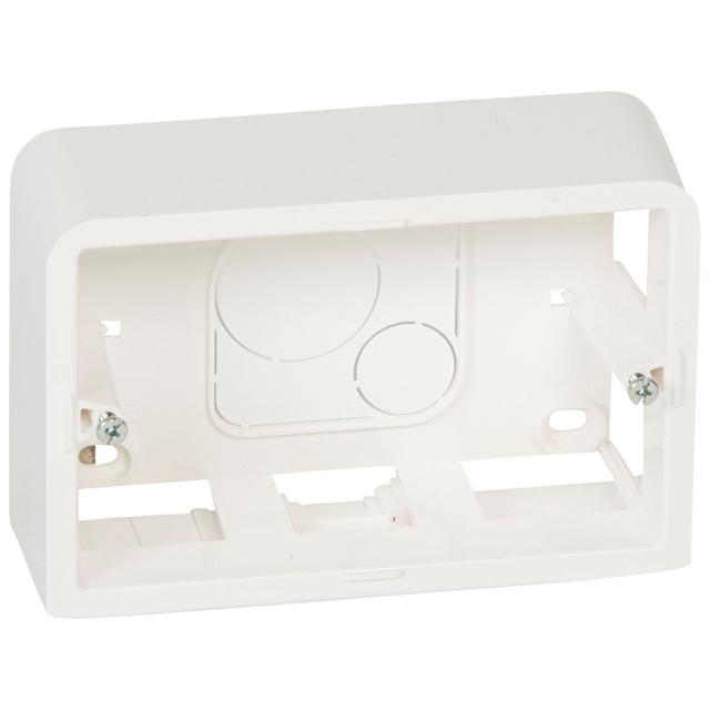 Mosaic Puszka Natynkowa 3 Moduły 40Mm Do Uchytu 0802 59  080289 LEGRAND