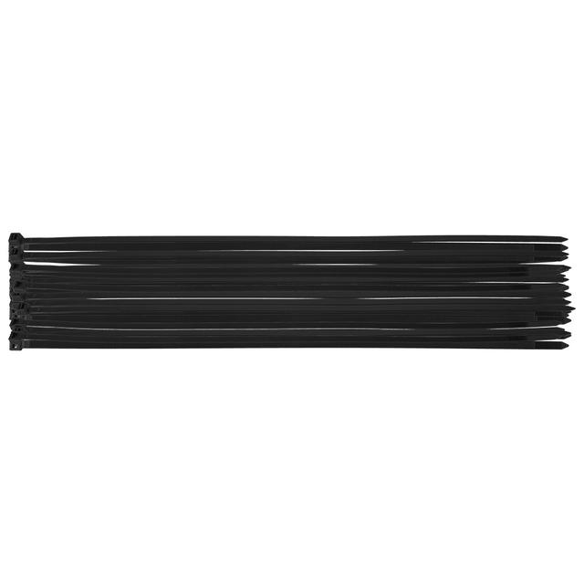 Opaski zaciskowe EXTREME 7.6 × 500 mm, czarne, 50 szt.