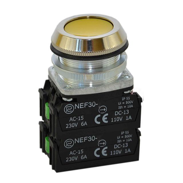 Przycisk NEF30-K4X/W3 żółty W0-NEF30-K 4X/W3 G PROMET