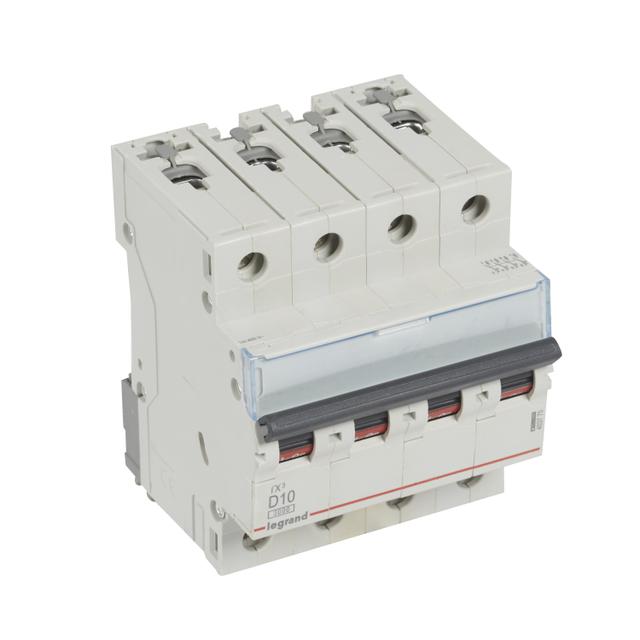 Wyłącznik Nadprądowy S 304 4P D10A 6kA TX3 403770 LEGRAND