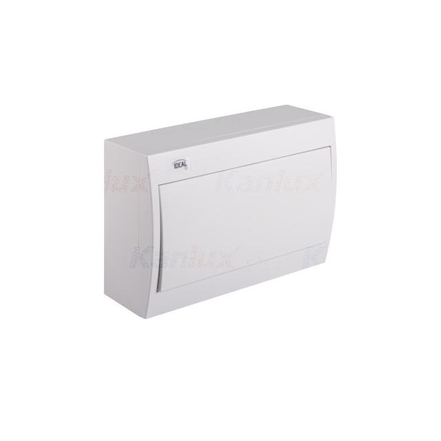KDB-S12P Rozdzielnica natynkowa 1x12 plastikowa IP30 23624 KANLUX