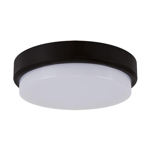Ideus plafon zewnętrzny LED Aron C 18W 1960lm 4000K czarny O21cm IP65 03801