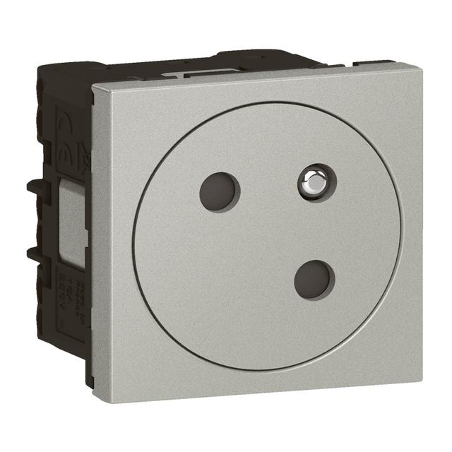 M45:Gn 2P+Z 2M Płas+Złącze Alu 079245L LEGRAND