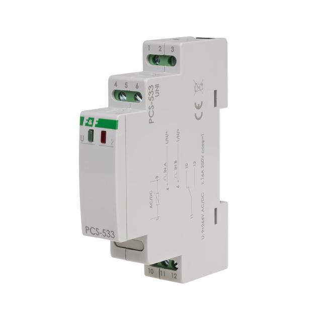 Przekaźnik czasowy z komunikacją NFC multifunkcyjny (programowalny) PCS-533UNI F&F