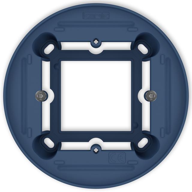 Puszka natynkowa pojedyncza okrągła ICON i MINI navy blue 64PUO-1 KARLIK