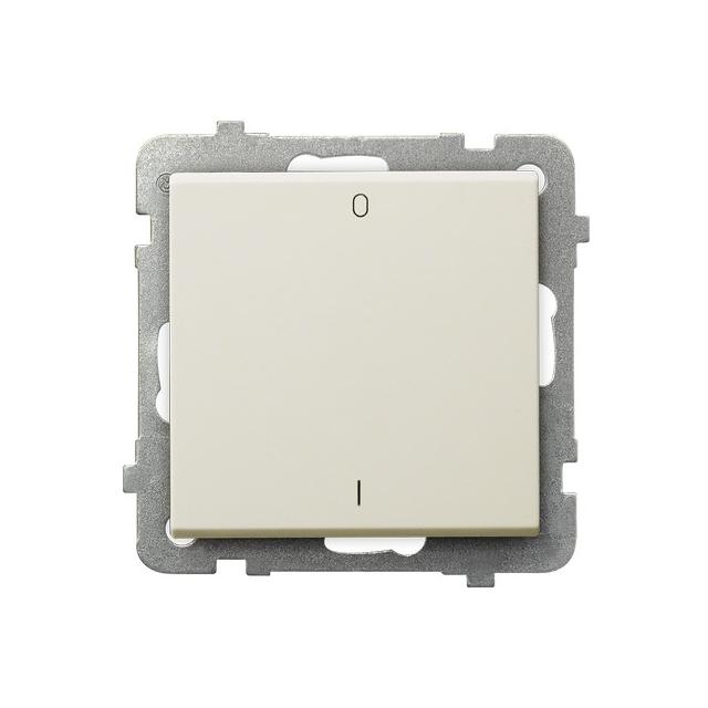 SONATA Łącznik dwubiegunowy - kolor ecru