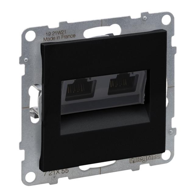 Suno Gniazdo Komputerowe Rj45/Kat 6 Stp Aluminium 721356 721455 LEGRAND