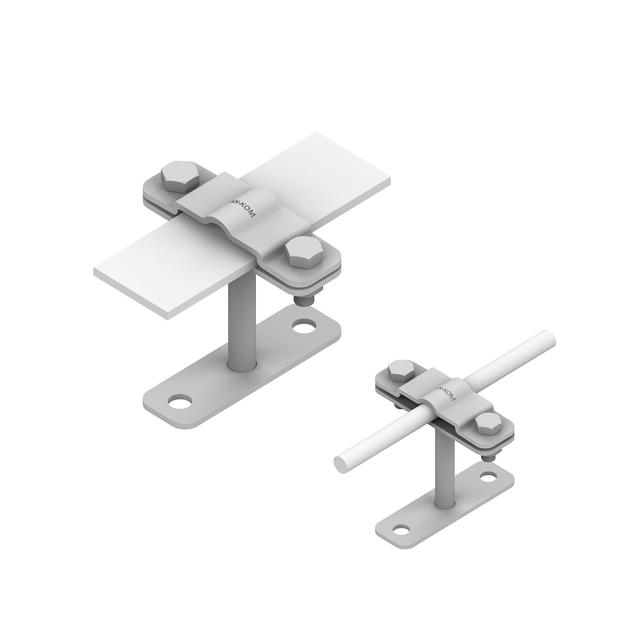 Uchwyt na płytce stal.Z-śruba H=10cm przykręc./OG/