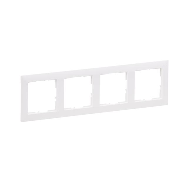Suno Ramka Poczwórna 4-Krotna Biały  721504 LEGRAND