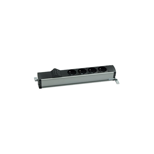 "Simon 480 TS48-130E400K0-40 Listwa standardowa 4 gn. typ E i płytka 2xRJ45 keystone