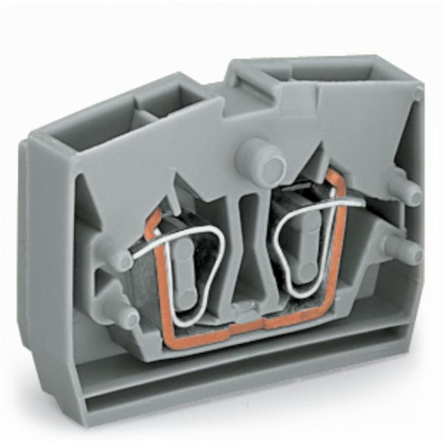 złączka końcowa 2-przewodowa 2,5 mm2 pomarańczowa z mocowaniem śrubowym