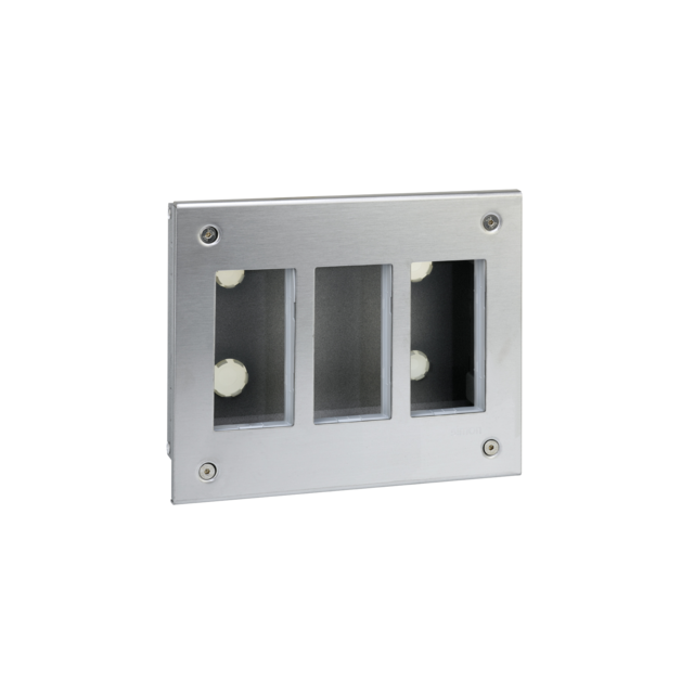 Simon Connect Obudowa podtynkowa S500 METAL 3-modułowa 6x K45 kompletna 51000113-036 KONTAKT