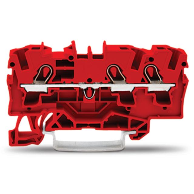 TOPJOBS złączka 3-przewodowa 4 mm2 czerwona