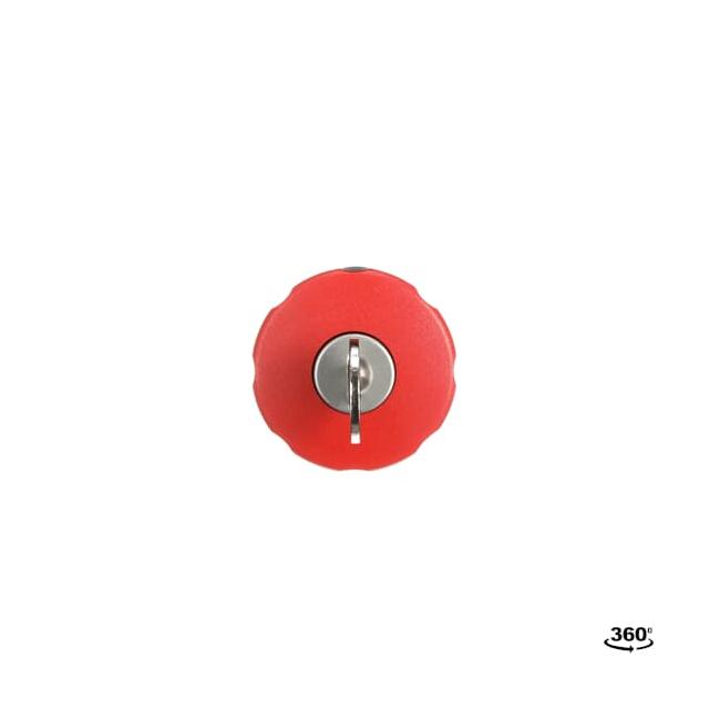 Przycisk bezpieczeństwa kluczykowy 1NO1NC czerwony CE4K1-10R-11