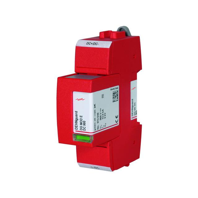Ogranicznik przepięć typu 2, guard SE DC, 1-bieg. Uc 900 V DC 972140 DEHN