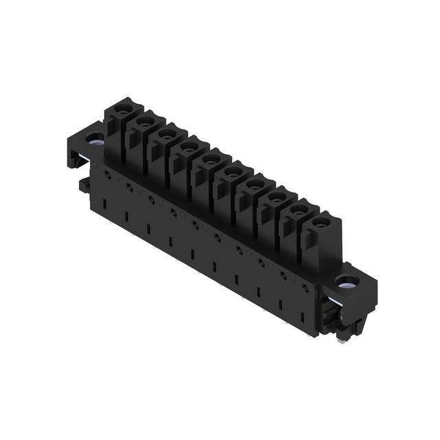 BCL-SMT 3.81/10/180LFI 1.5SN BK BX Wtyki PCB (złącza płyty), 3.81 mm, Liczba biegunów: 10, kąt odejścia: 180° /50szt./ 1029350000 WEIDMÜLLER