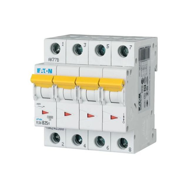 PLSM-C25/4-MW Wyłącznik nadprądowy 10kA C25A 4P 242614 EATON