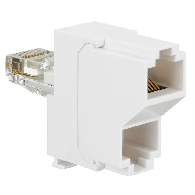 Lcs:Dubler 1x2Rj45 Komp/Komp 032748 LEGRAND