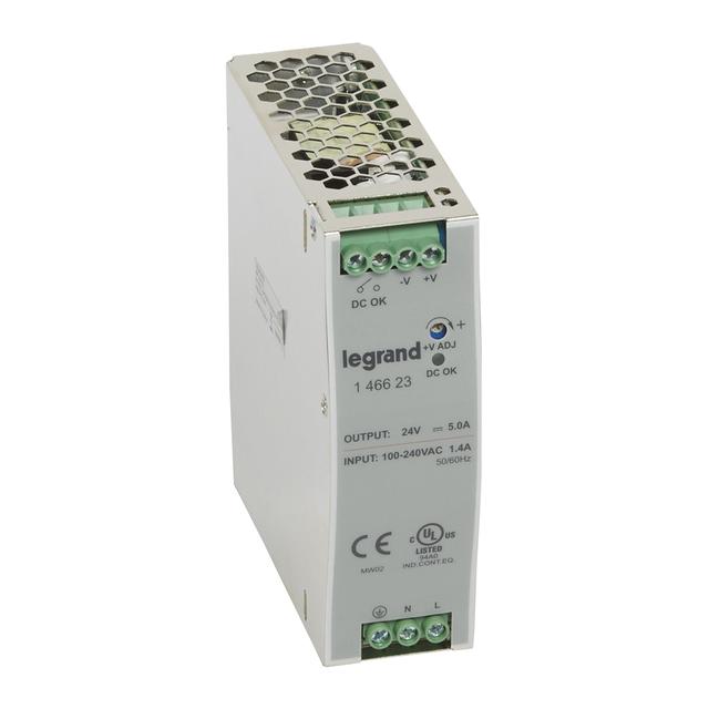 ZASILACZ 1F STABILIZOWANY 240V/24V 5A, Legrand