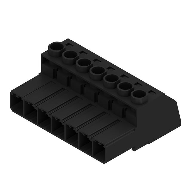 SVZ 7.62HP/07/180G SN BK BX Wtyk PCB (złącze wiązki), 7.62 mm, Liczba biegunów: 7, Przyłącze z jarzmem /50szt./ 1931680000 WEIDMÜLLER