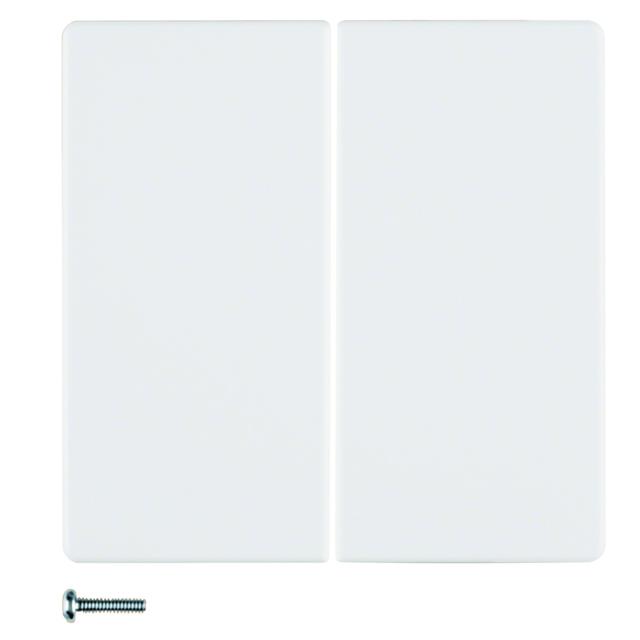 BERKER Q.x KNX RF quicklink Przycisk podwójny biały aksamit 85146129 HAGER