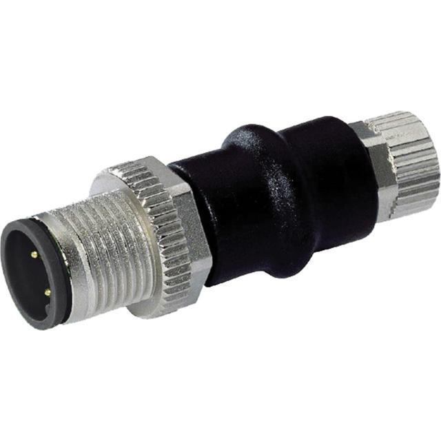 SAI-ADAPT-M12/M8 4P Adapter czujnik-siłownik, Liczba biegunów: 4, kodowanie: M12 = A, M8 = brak, M12 / M8, 24 V /1szt./ 1990560000 WEIDMÜLLER