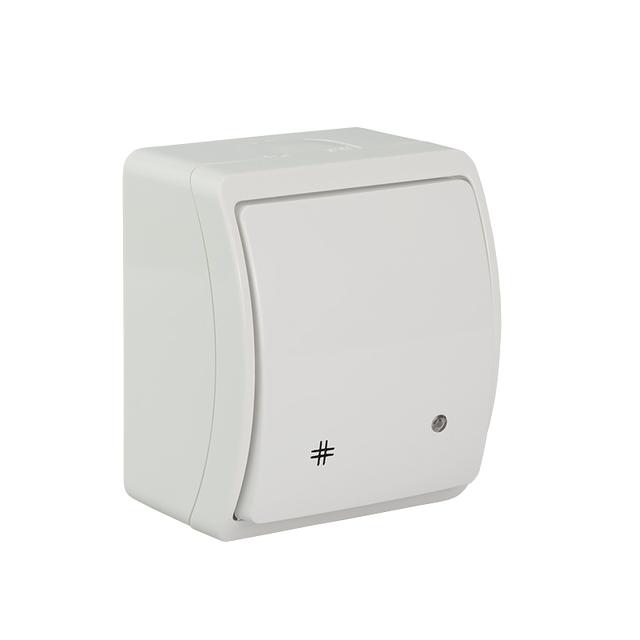 VW-4L Koala Łącznik krzyżowy podświetlany n/t IP44 biały VW 154-51 61.336 OPATÓWEK