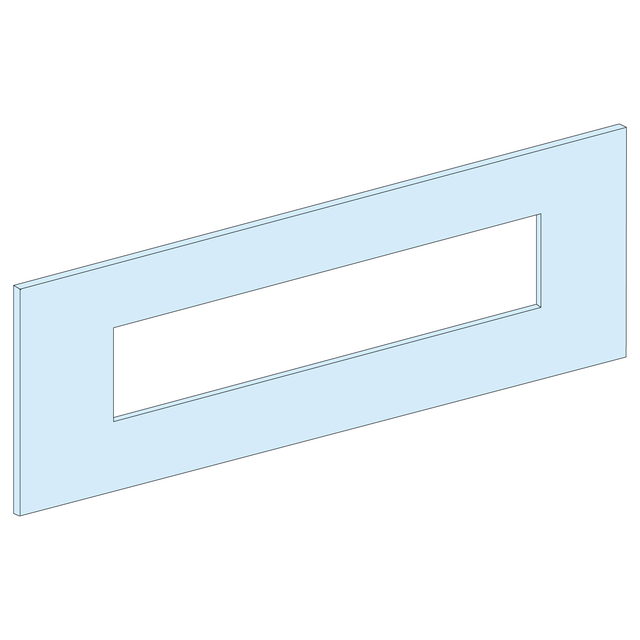 Rozdzielnice PrismaSet, płyta czołowa do pionowych aparatów INS250