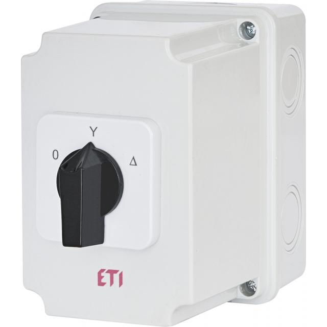 Przełącznik 0-gwiazda-trójkąt w obudowie CS 25 12 PN1 004773217 ETI