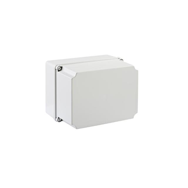 PUSZKA SERII „LIGHT” PUSZKA INSTALACYJNA LIGHT POKRYWA PEŁNA, GŁADKA 241x180x175 (4xM25, 6xM40) IP66/67 GSL-231 PCE