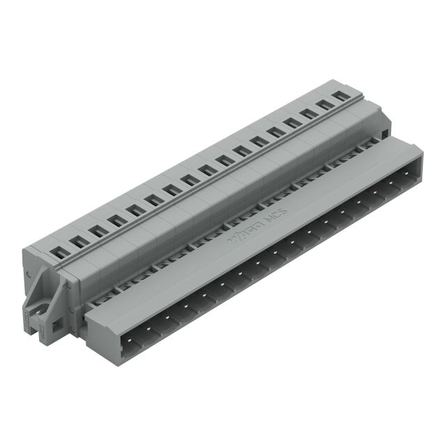 MCS-MIDI Classic wtyk 17-bieg. szary raster 5 mm /10szt./ WAGO