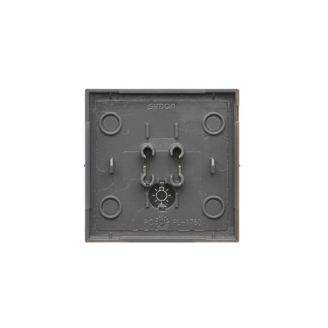 Simon 55 Klawisz pojedynczy z oczkiem z piktogramem /światło/ do: SP1M Grafitowy mat