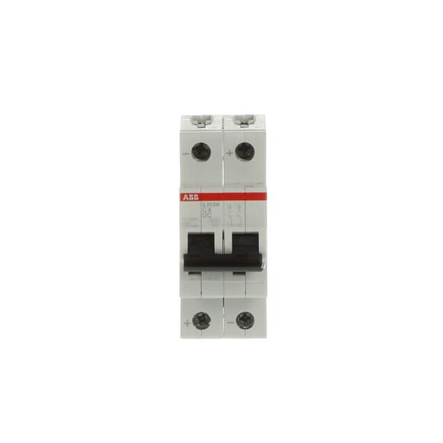 S202M-C4UC Wyłącznik nadprądowy 10kA AC/DC 2P C4A 2CDS272061R0044 ABB