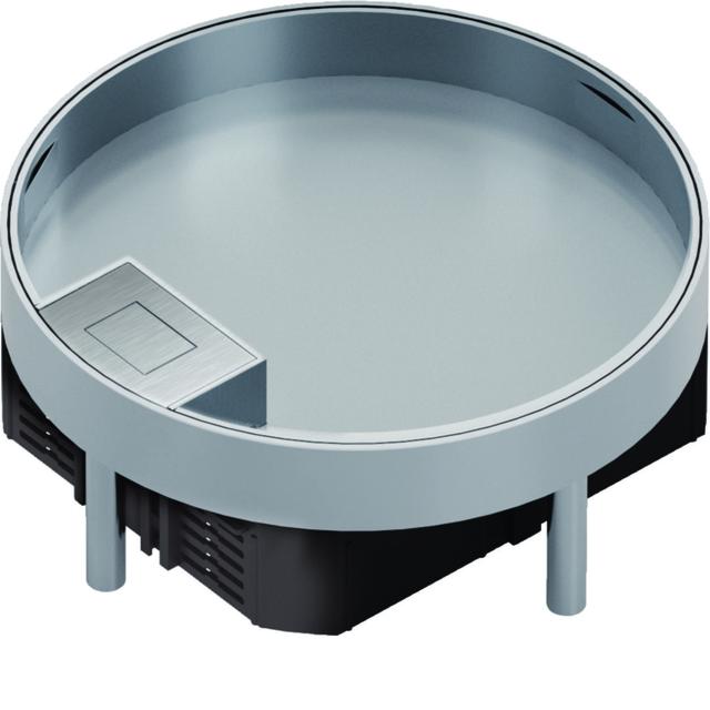 tehalit.VE-EE Pokrywa uchylna IP30 5kN EKR06 fi215 25mm stal nierdzewna