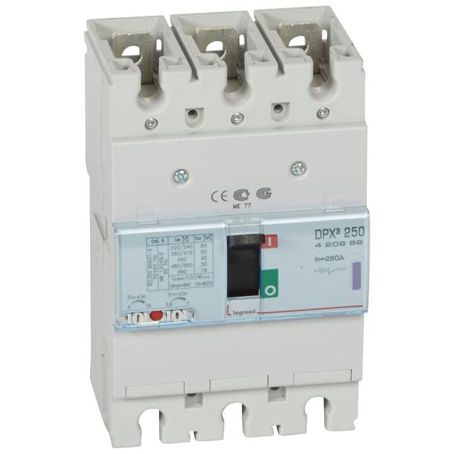 Wyłącznik DPX3 250 3P 250A 50Ka 420269 LEGRAND