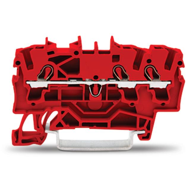 TOPJOBS złączka 3-przewodowa 2,5 mm2 czerwona