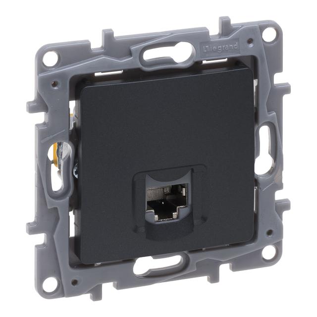 Niloe Selection - Gniadzo Rj 45 Kat. 6 Stp Antracyt 762275 LEGRAND