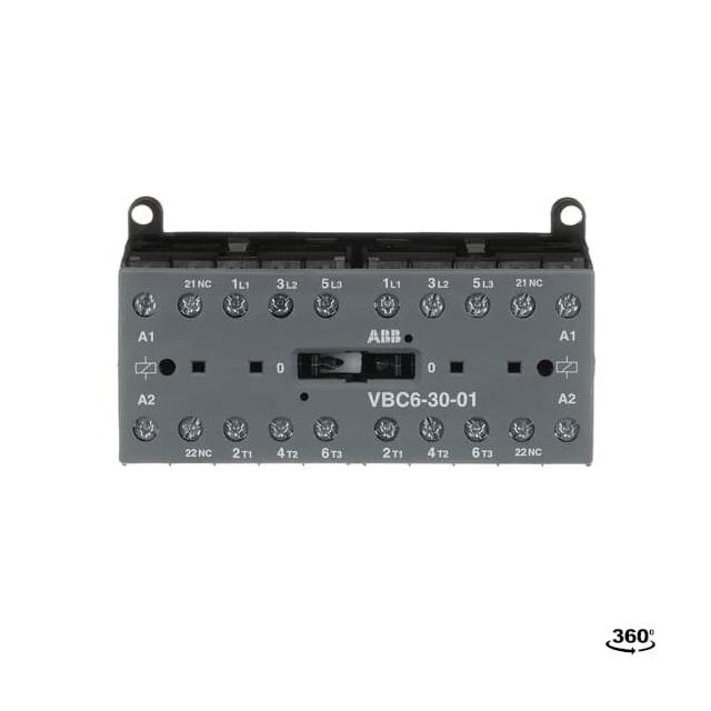Układ rewersyjny styczników VBC6-30-01-24DC
