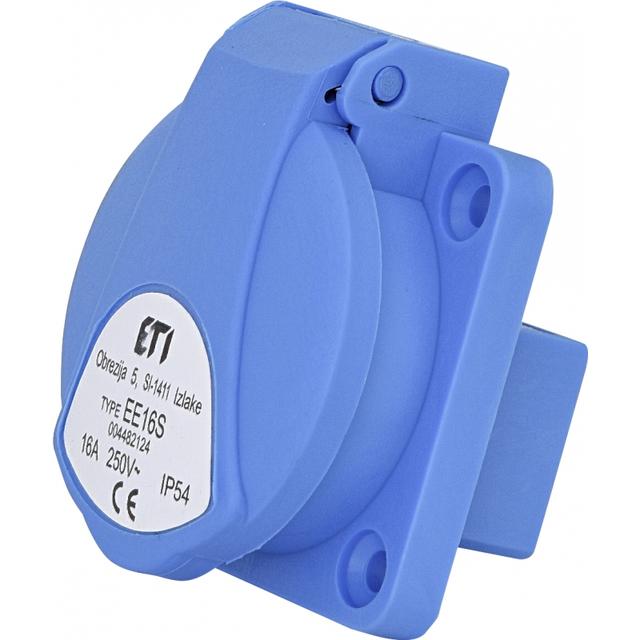 Gniazdo tablicowe 250V/16A IP54 SCHUKO EE 16 S 004482124 ETI