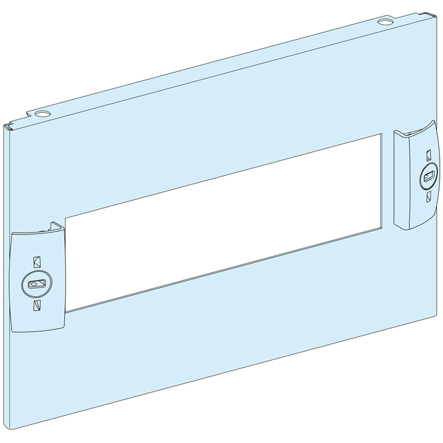 Rozdzielnice PrismaSet, płyta czołowa do aparatów modułowych 200mm przedział 300mm