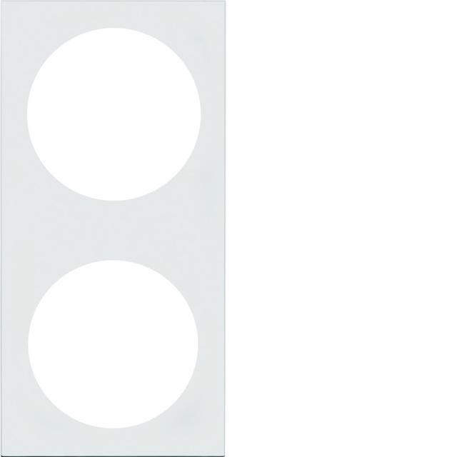 Integro Ramka 2-krotna, chrom 919762518 HAGER
