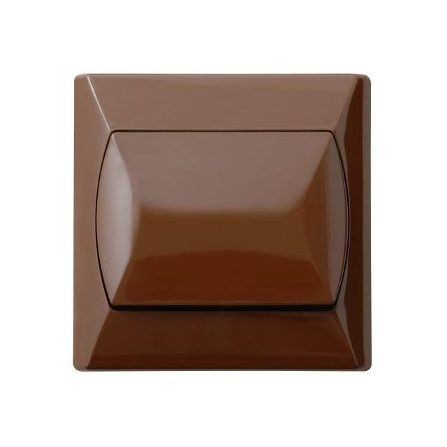 AKCENT Łącznik zwierny  światło  - kolor brązowy