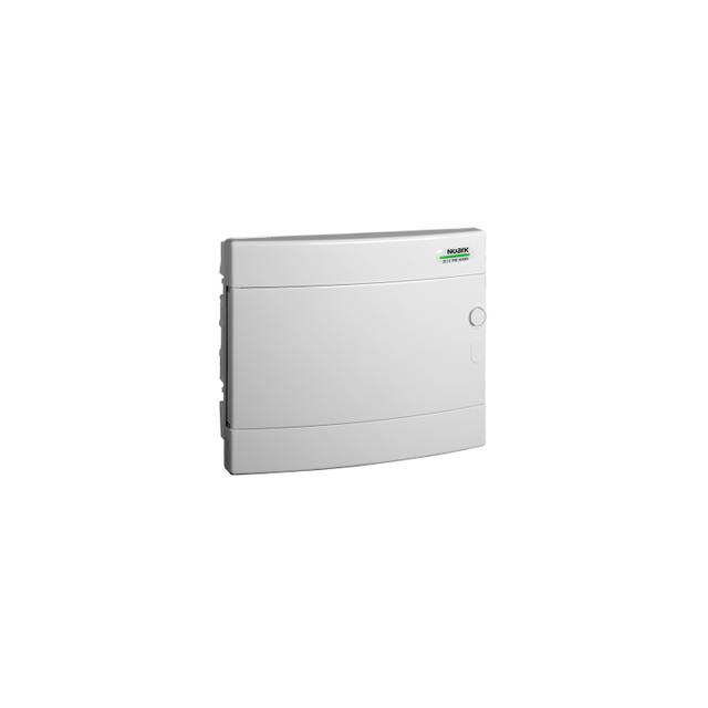 PNF-HW 12W Rozdzielnica podtynkowa do karton-gipsu drzwi białe IP40 1 rząd 1x12 modułów 106172 NOARK