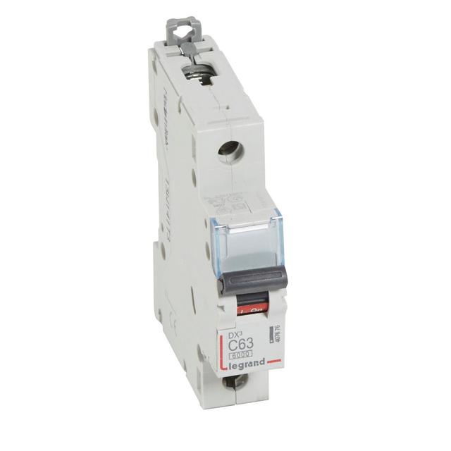 Wyłącznik Nadprądowy S 301 1P C63A 6kA DX3 407676 LEGRAND
