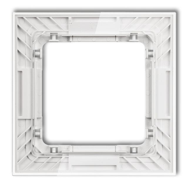 "DECO Ramka pojedyncza transparentna DECO Art - efekt szkła (ramka: transparentna