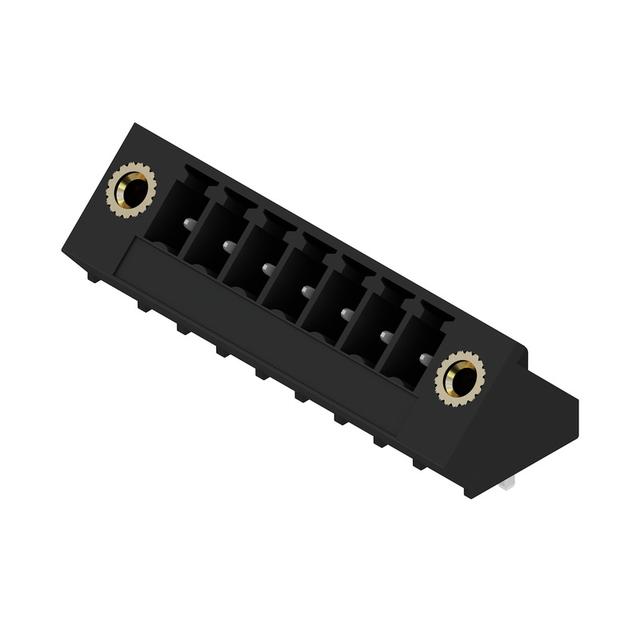SC-SMT 3.81/07/135LF 3.2SN BK BX Wtyki PCB (złącza płyty), 3.81 mm, Liczba biegunów: 7, kąt odejścia: 135° /50szt./ 1978130000 WEIDMÜLLER