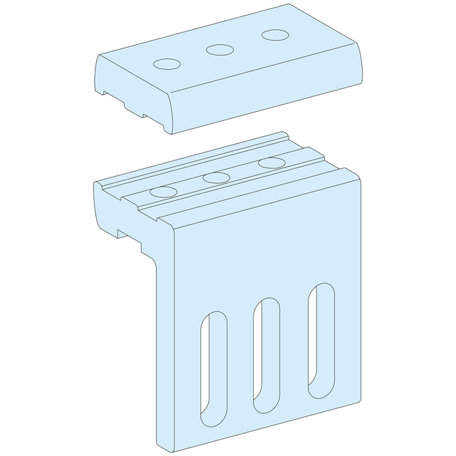 Rozdzielnice PrismaSet, łącznik szyn miedzianych 10mm z Linergy 4000A