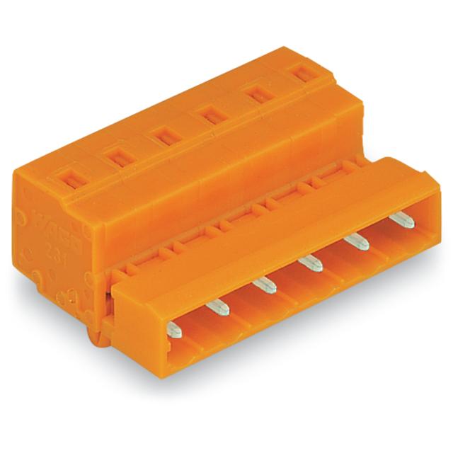 MCS-MIDI Classic wtyk 11-bieg. pomarańczowy raster 7,62 mm /25szt./ WAGO