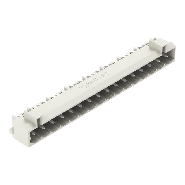 MCS-MIDI Classic wtyk 16-bieg. j-szary raster 5 mm /50szt./ WAGO